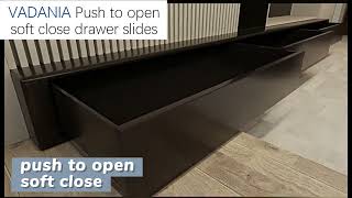 How to install push open soft close drawer slides [upl. by Alejo38]