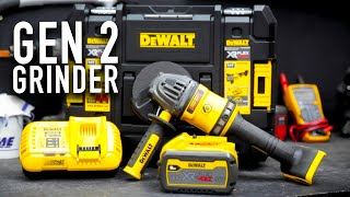 NEW DEWALT Gen2 54v Flexvolt 125mm Grinder DCG418 [upl. by Stander344]