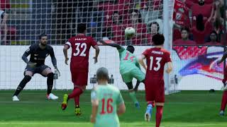 Moussa Diaby and Luka Jovic scored for our All Stars against FC Liverpool  FIFA 23 Career Mode PL [upl. by Yt405]