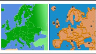 Europe in map maker🌍  Brawl Stars [upl. by Mauceri]