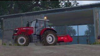 FS15 montage broyage dherbe [upl. by Lilas7]