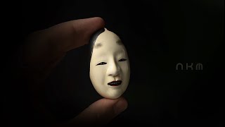 How to make MINI Onna noh theatre mask [upl. by Lleryd528]