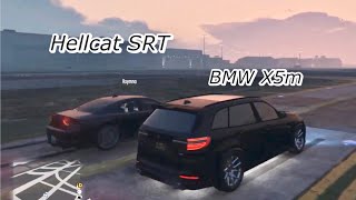 GTA 5 Racing Rebla GTS vs Buffalo STX Hellcat vs AWD King 👑 [upl. by Lerej397]