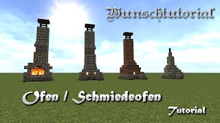 Minecraft Tutorial  Schmiedeofen bauen [upl. by Nadroj340]