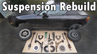 How to Rebuild the Entire Front Suspension in your Car or Truck [upl. by Blunt]