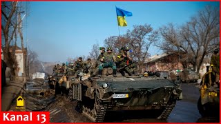 Ukrainian army launched a counterattack and liberated the village near Chasov Yar from Russians [upl. by Nrek]