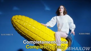 Yelle  Completement Fou Lyrics EnglishEspañol Subtitulado [upl. by Senzer]