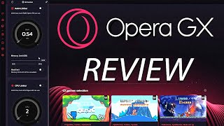 Opera GX 2024 Review the Gaming Browser that Evolved [upl. by Roselia]