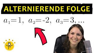 Alternierende FOLGE – explizite Formel aufstellen Beispiel [upl. by Ulyram]