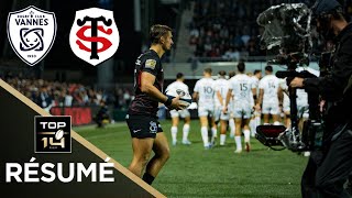 TOP 14  J1  Résumé 1ère moitié RC Vannes vs Stade Toulousain  Saison 20242025 [upl. by Arihay744]