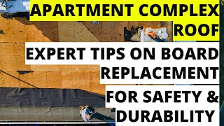 Apartment Roof Makeover Expert Tips on Board Replacement for a Safe amp Durable Roof [upl. by Figge]