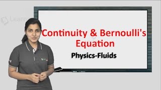 Simple trick to understand Continuity amp Bernoullis Equation JEE Physics XI Fluids [upl. by Nelly40]