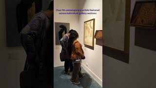 Opening of Delhi Contemporary Art Week 2024  7th Edition Highlights [upl. by Alric]