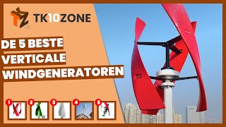 De 5 beste verticale windgeneratoren [upl. by Fancy]