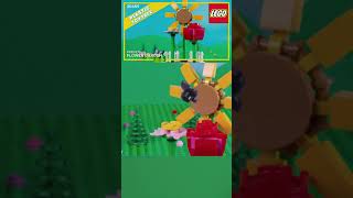 LEGO SPEED BUILD  FLOWER GARDEN shorts [upl. by Illona945]