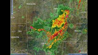 Joplin Tornado Storm Created Radar Rings Feeding Joplin Tornado Daily Doom 022 [upl. by Dinny]