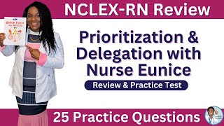 🏆 NCLEXRN Review and Quiz Prioritization amp Delegation [upl. by Dixie]