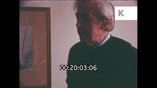 1970s Robert Bresson Interview in His Apartment  Premium Footage [upl. by Harty124]