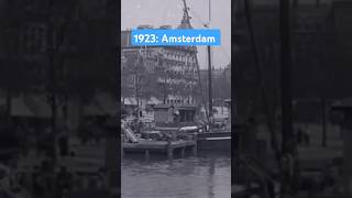 Amsterdam in 1923 Wat herken jij shorts short amsterdam geschiedenis [upl. by Armallas]