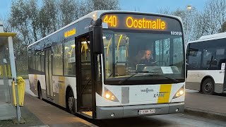 Van Hool New A360 €4 VOITH 605050 ex Van Mullem 221926 Delijn Mattheessen Waaslandia groep 🇧🇪 [upl. by Brena]