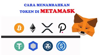 CARA MENAMBAHKAN TOKEN DI WALLET METAMASK [upl. by Havstad]