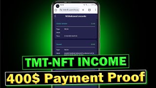 Earn Passive Income in USDT with TMTNFT Platform [upl. by Holcman]