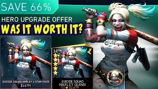 Unlocking 5 STAR Suicide Squad Harley Quinn in Injustice 2 Mobile Gameplay Super move Review [upl. by Ahsian]