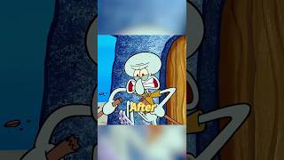 Evil Squidward anime animation recap spongebob [upl. by Apilef]