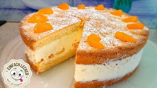 Käsesahnetorte ohne Gelatine ein Klassiker so lecker 🥰 [upl. by Prochora]