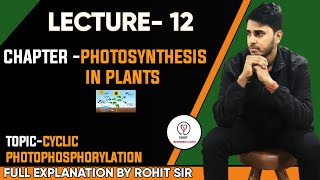 Cyclic Photophosphorylation L12  Chapter 13  Plant Physiology Rohit Sir [upl. by Nimocks339]