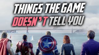 Marvels Avengers 10 Things The Game Doesnt Tell You [upl. by Niai]