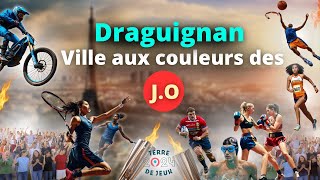 Draguignan ville aux couleurs des JO [upl. by Ajssatan]