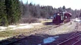 Train leaves Sheepscot Yard [upl. by Nesyla]