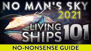 No Mans Sky 2021 How To Get Living Ship Fast amp Easy Step By Step Guide  Complete Starbirth Mission [upl. by Einhoj]