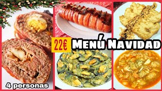 Menú Navidad para 4 por 22€ MEAL PREP Bullabesa Fácil y Económico Maricienta [upl. by Inttirb]