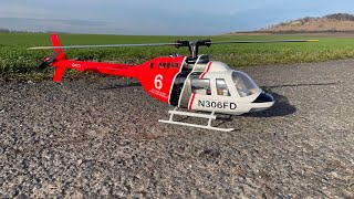 Fly wing Bell 206 V3 GPS RC Helicopter [upl. by Adnahsam962]