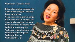 CAMELIA MALIK  WAKUNCAR LIRIK [upl. by Wiltz14]