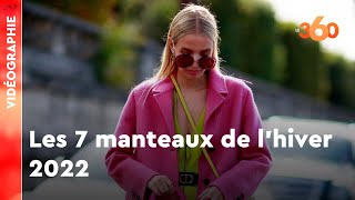 Les 7 tendances de manteaux et vestes qui vont réchauffer l’hiver 2022 [upl. by Darton944]