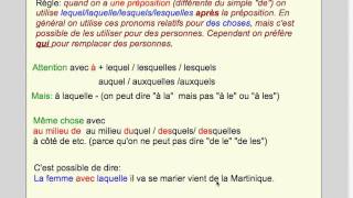 Pronoms relatifs partie 2 mme Sullivanmp4 [upl. by Antoinette]