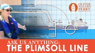 ASK US ANYTHING The Plimsoll Line Load lines on ships and how theyre used [upl. by Riancho]