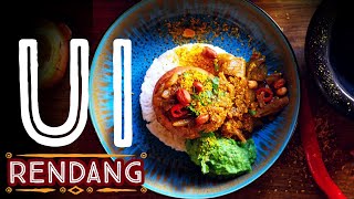 RENDANG van ui op de Big Green Egg [upl. by Corney189]