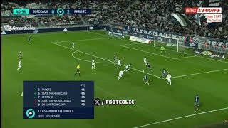 Bordeaux  Paris FC 33 Résumé  Ligue 1  20232024 [upl. by Ziwot930]