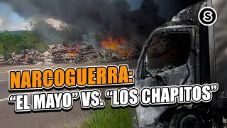 Se enfrentan narcos en Culiacán Sinaloa quotMayizaquot vs quotChapitosquot  Reportaje [upl. by Aehsal]