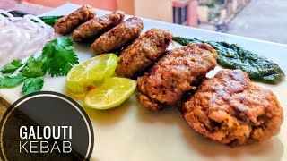 GALOUTI KEBAB RECIPE  GALAWATI KEBAB RECIPE  QUICK AND EASY GALAWATI KEBABS RECIPE [upl. by Aiblis]