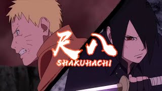 Shakuhachi  Naruto amp Sasuke vs Momoshiki Japanese Trap Beat [upl. by Leilamag246]