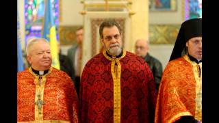 Photos Patriarch Filaret with Bishop Richard at St Nicholas Ukrainian Catholic Cathedral [upl. by Formenti]