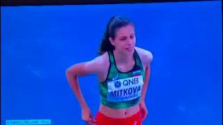 Plamena Mitkova World U20 champion long jump 666m Cali Colombia 2022 [upl. by Naehgem168]