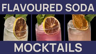 NOT DRINKING Try making these delicious Homemade Flavoured Soda Mocktails [upl. by Hugibert]