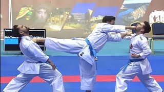 FINAL Meal Team Kata  UNSU Bunkai  Spain vs Turkiye  Gaziantep 2022  WKF [upl. by Enaamuj346]