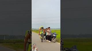 Motorcycle rider video😱😭 youtubeshort trending music funny shortvideo viralvideo comedymusic [upl. by Drue798]